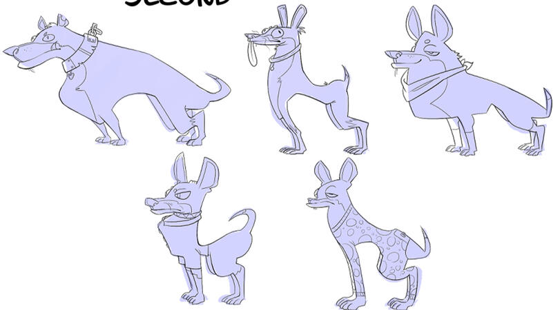 Dog shapes